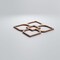 Ekena Millwork Extra Small Olivia Decorative Fretwork Wood Wall Panels, Birch, 7 3/8"W x 7 3/8"H x 3/8"T WALW08X08X0375OLVBI - alternate 6